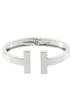 T-Bar Open Bangle Bracelet