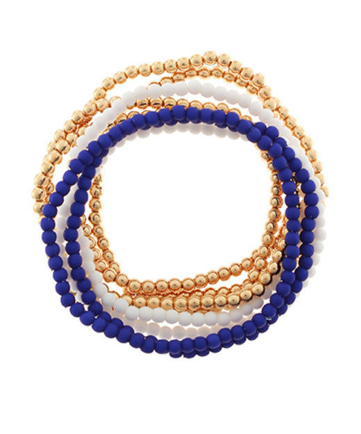 Colorful Acrylic Beaded Bracelet