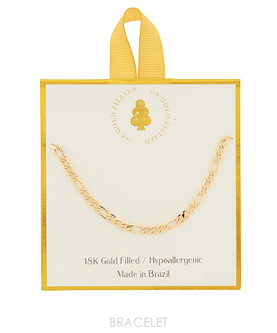 Figaro Chain Bracelet