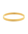 Gold Metal Bangle Bracelet