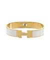 H Inspired Designer Cuff