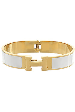H Inspired Designer Cuff
