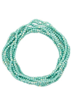 10 Row Tiny Bead Bracelet
