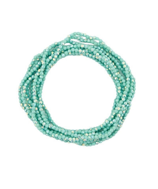 10 Row Tiny Bead Bracelet