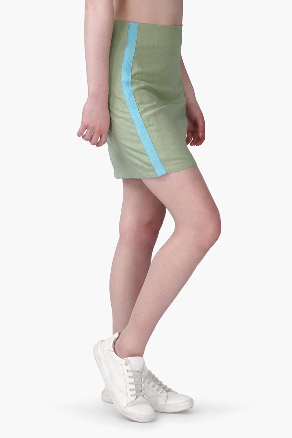Evergreen Fitted Skirt