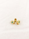Evil Eye Tube Spacer Bead