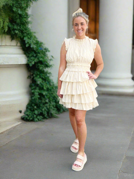 Laney Ruffle Mini Dress