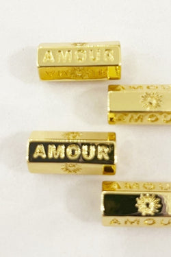 Amour/Love North Star Slider Charm