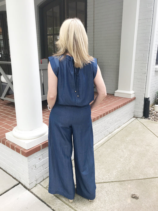 Summer Fun Shirt and Wide Leg Pants Set