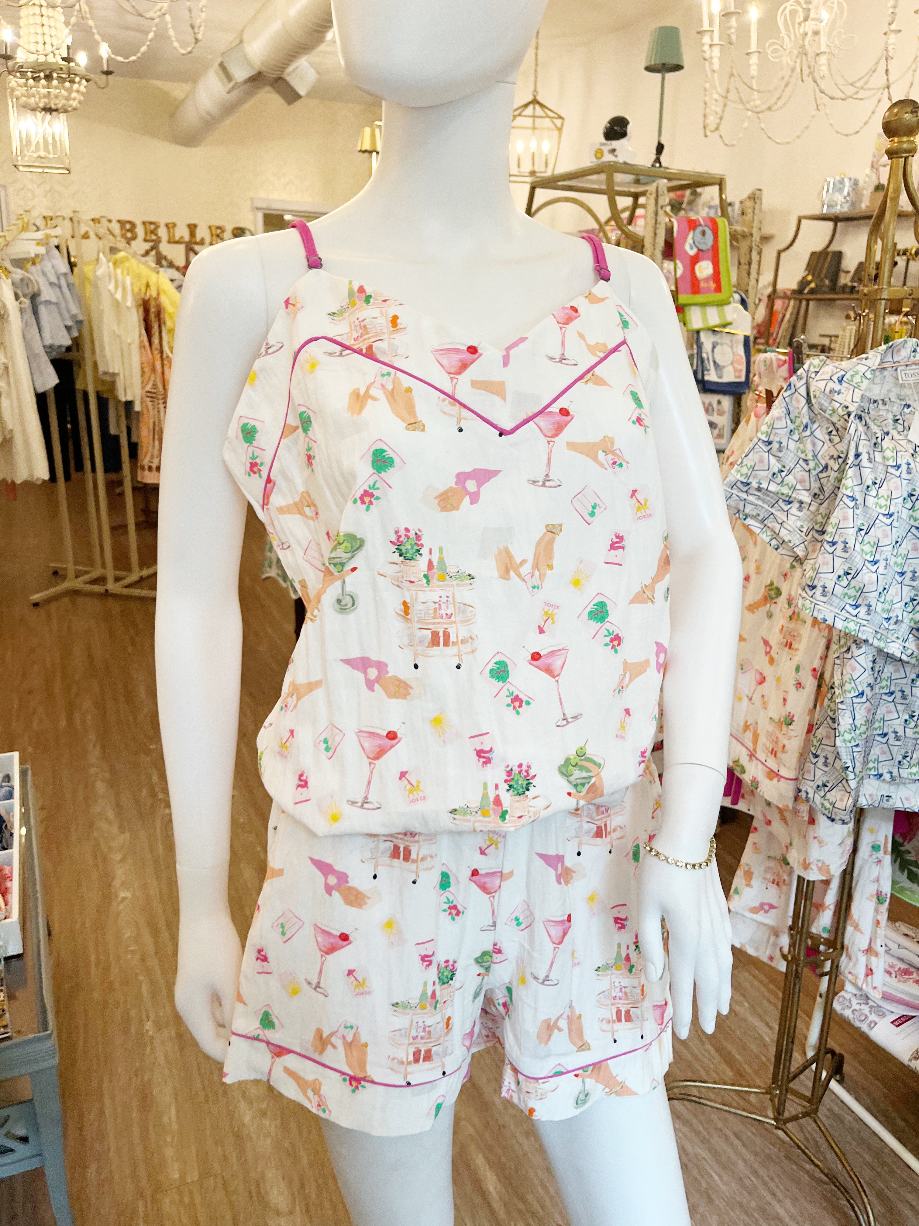MAHJONG! -Short PJ Set