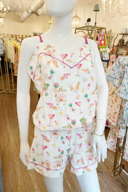 MAHJONG! -Short PJ Set