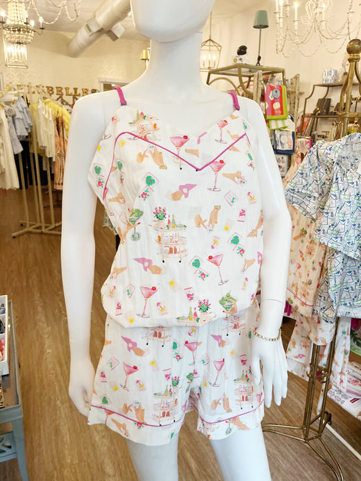 MAHJONG! -Short PJ Set