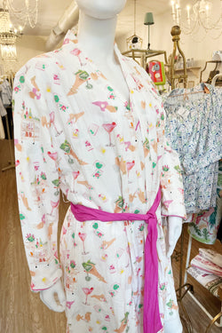 MAHJONG! - Tie Front Robe