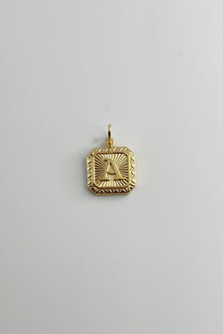 Initial Charm - Square Initial Letter