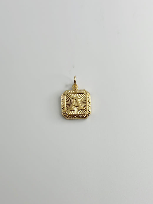 Initial Charm - Square Initial Letter