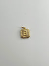 Initial Charm - Square Initial Letter