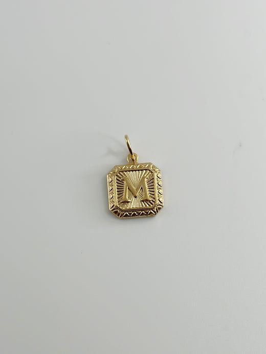 Initial Charm - Square Initial Letter