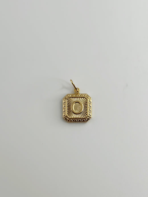 Initial Charm - Square Initial Letter