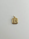 Initial Charm - Square Initial Letter