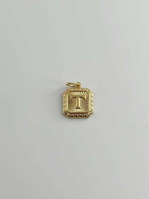 Initial Charm - Square Initial Letter