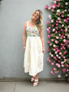 Summer Corset Midi Dress