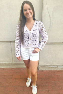 Crochet Button Up