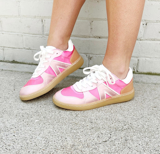 Mia Vesta Pink Sneakers