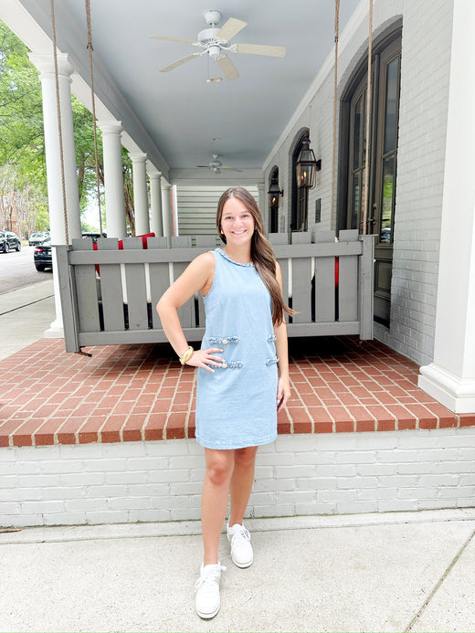 Denim Mini Dress