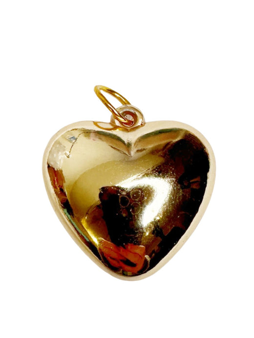 Charm Bar - Chunky Gold Heart