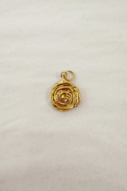 Croissant Spiral Charm