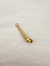Long Spiral Shell Charm