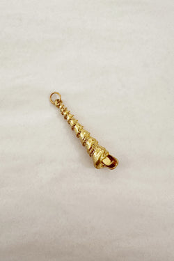 Long Spiral Shell Charm
