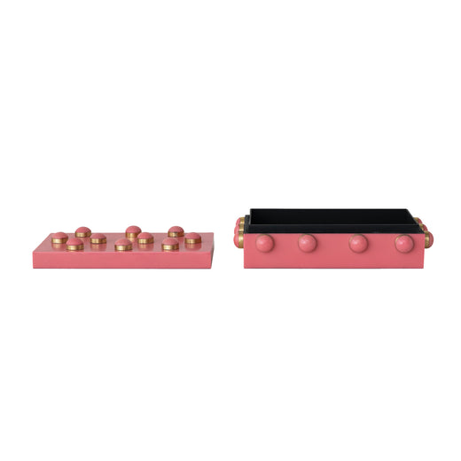 Pink & Gold Bobbin Box