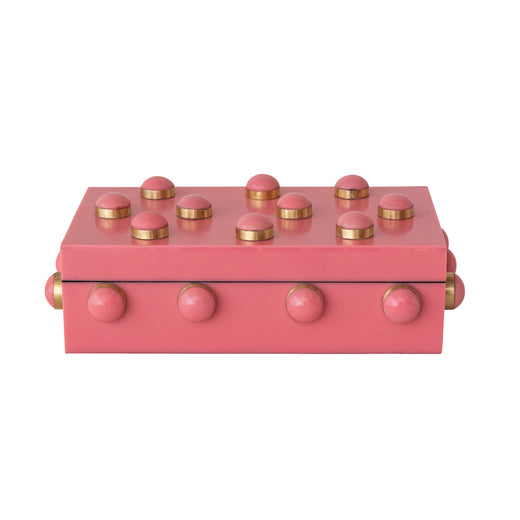 Pink & Gold Bobbin Box