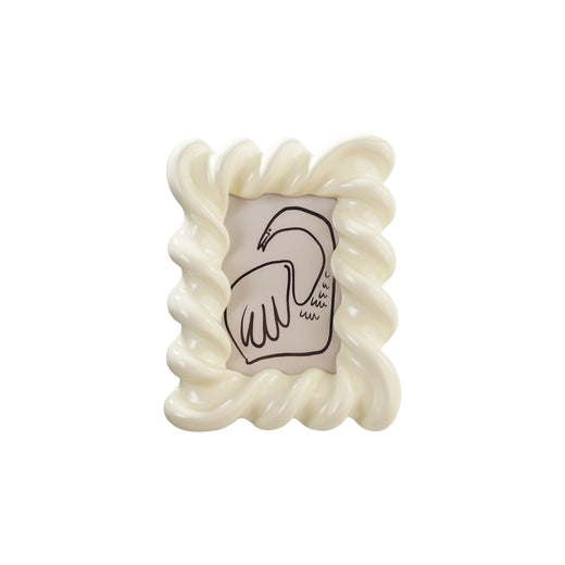 Resin Twisted Photo Frame , 4" x 6" Photo