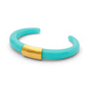 Lucas Jack Resin & Gold Accent Cuff