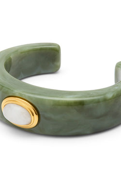 Lucas Jack Jade Resin & Moonstone