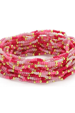 2mm Stretch Seed Bead Bracelet