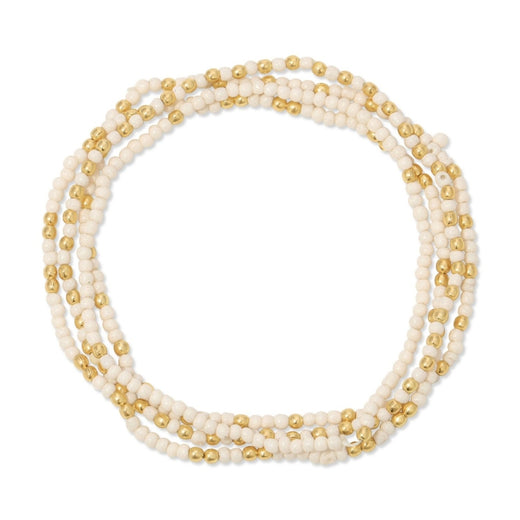 2mm Stretch Seed Bead Bracelet