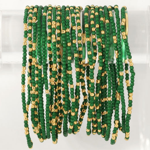 2mm Stretch Seed Bead Bracelet