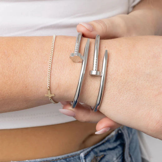 Floral Nail Bangle