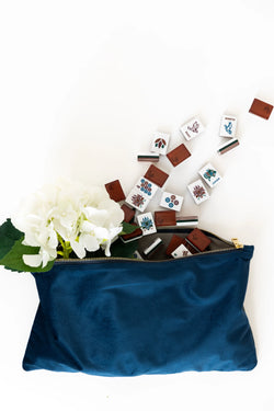 Origami Velvet Tile Bag