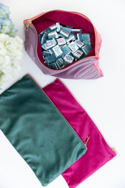 Classic Velvet Tile Bag