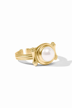 Bamboo Pearl Ring