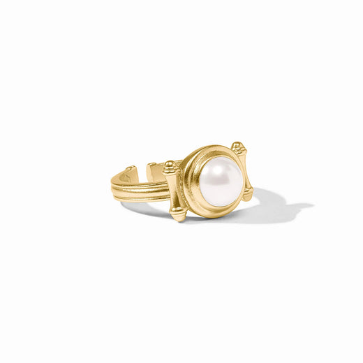 Bamboo Pearl Ring
