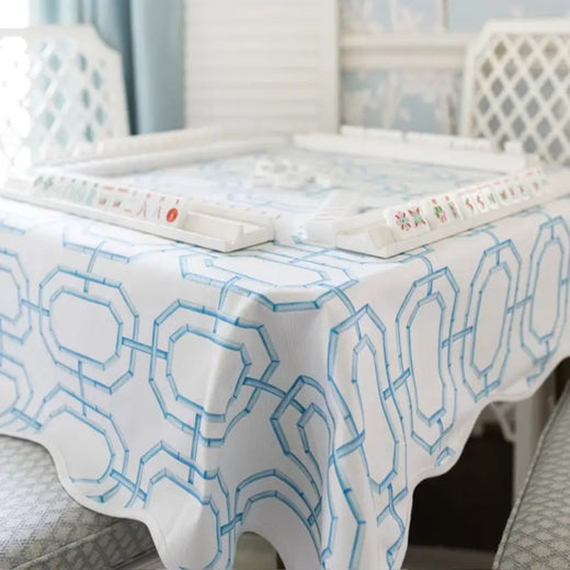 Scalloped Square Table Topper