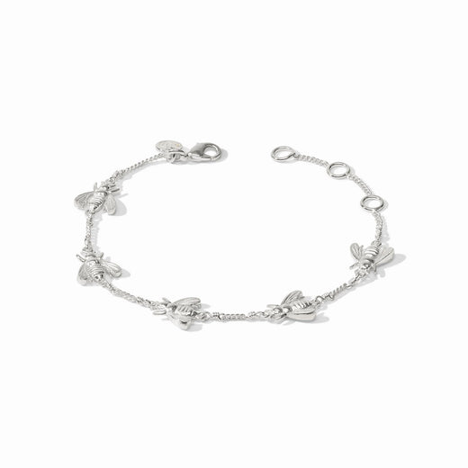 Julie Vos, Bee Delicate Bracelet - Silver