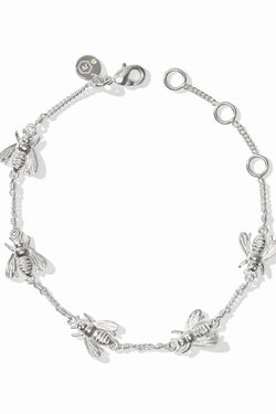 Julie Vos, Bee Delicate Bracelet - Silver