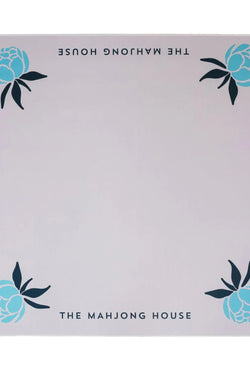Blue Double-Sided Mahjong Mat
