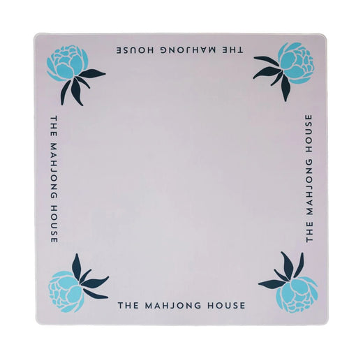 Blue Double-Sided Mahjong Mat
